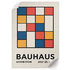 Vintage poszter Geometrické umění