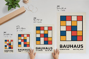 Vintage poszter Geometrické umění