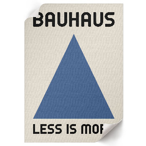 Retro poszter Méně znamená více