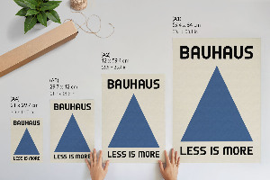 Retro poszter Méně znamená více