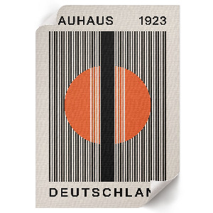 Poszter a Bauhaus stílusában