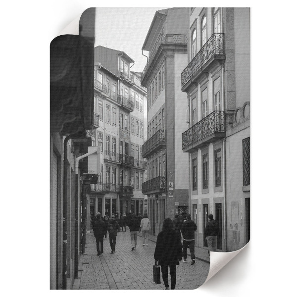 Retro poszter Městská scéna