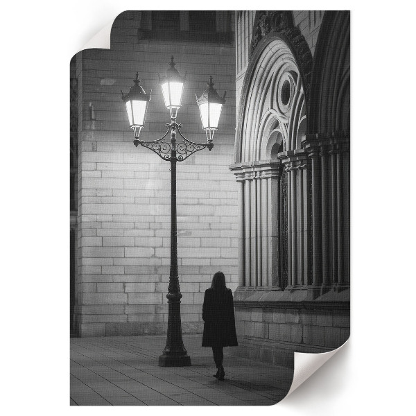 Retro plakát Městská lucerna