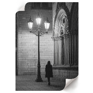 Retro plakát Městská lucerna