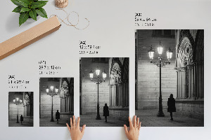 Retro plakát Městská lucerna