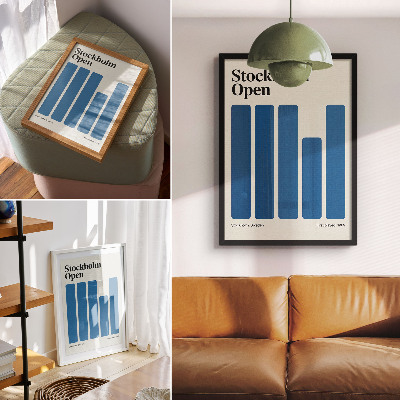 Poszter kép Otevřeno ve Stockholmu