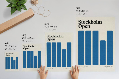 Poszter kép Otevřeno ve Stockholmu