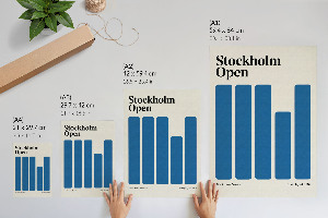 Poszter kép Otevřeno ve Stockholmu