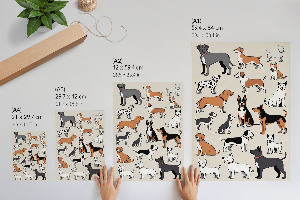 Poszter kép Ilustrace psa