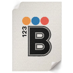 Poszter Typografie B123