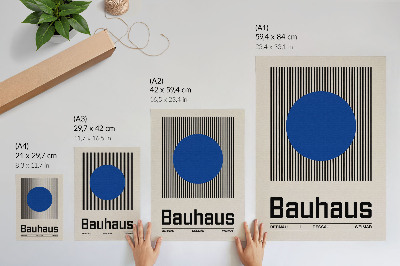 Vintage poszter Bauhaus Design