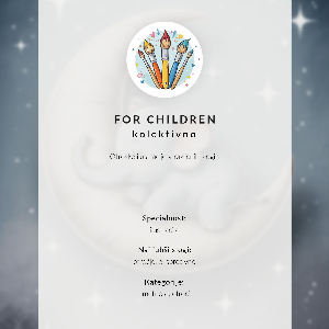 Retro plakát Dívka s žirafou