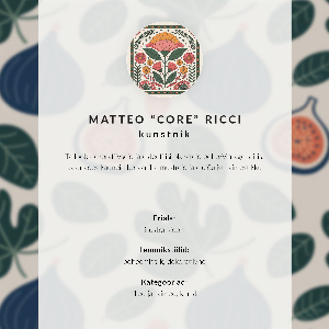 Vintage poszter Květinový plakát