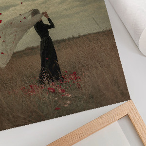 Poszter kép Figura v poli