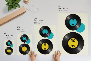 Retro poszter Vinylové umění