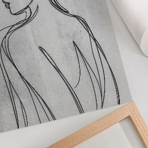 Poszter kép Minimalistický profil