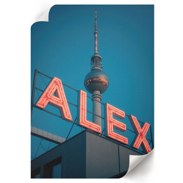 Retro plakát Moderní architektura