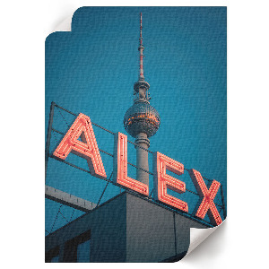 Retro plakát Moderní architektura