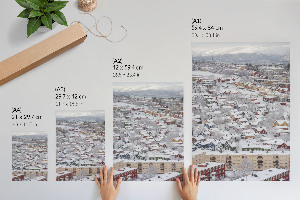 Poszter kép Zimní krajina