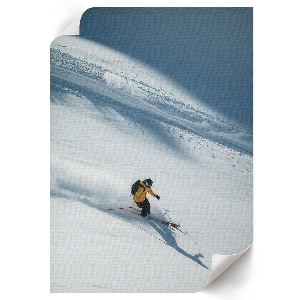 Vintage poszter Zimní sestup