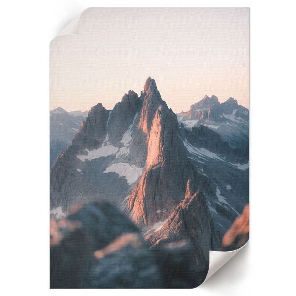 Retro poszter Horský západ