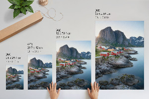 Retro plakát Horské útočiště