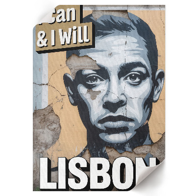 Poszter kép Lisabonská nástěnná malba