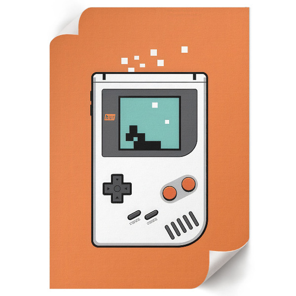 Retro Gameboy poszter