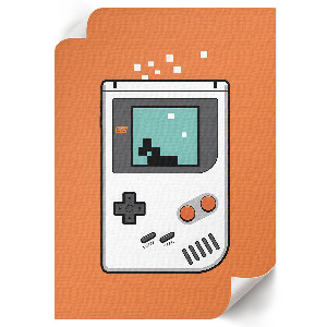 Retro Gameboy poszter