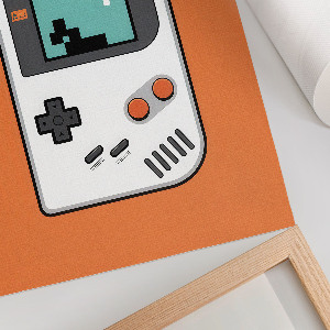 Retro Gameboy poszter