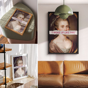 Vintage poszter Retro umění