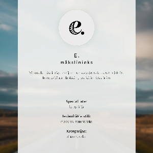 Retro plakát Les shora