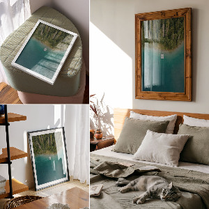 Retro poszter Lesní ráj