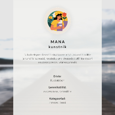 Retro poszter Lesní ráj