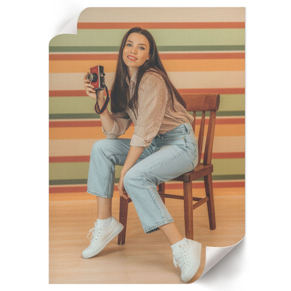 Retro plakát Retro scéna