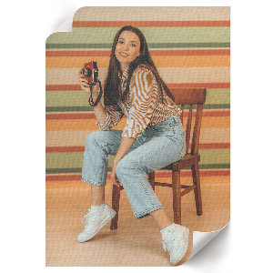 Retro plakát Retro scéna