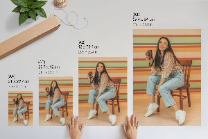 Retro plakát Retro scéna