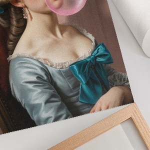 Retro plakát Retro žena