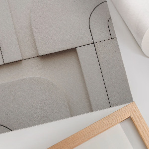 Vintage poszter Geometrický minimalismus