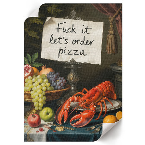 Poszter kép Stůl s jídlem