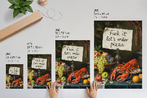 Poszter kép Stůl s jídlem