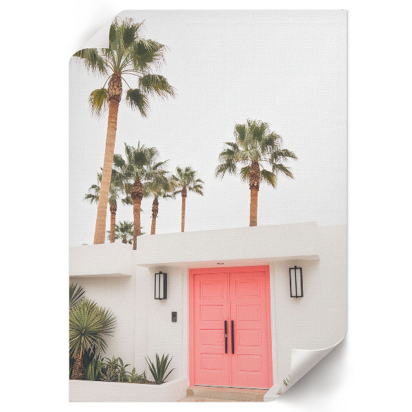 Vintage poszter Palmy na dveřích