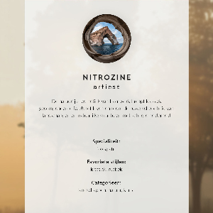 Vintage poszter Zimní krajina