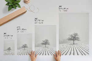 Vintage poszter Zimní krajina