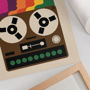 Retro poszter Retro estetika