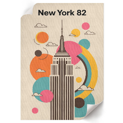 Vintage poszter New York