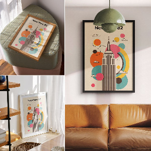 Vintage poszter New York