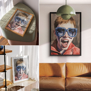 Retro poszter Výraz