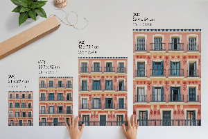 Poszter kép Barevná architektura