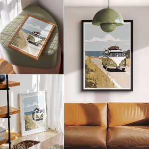 Vintage poszter Výlet snů